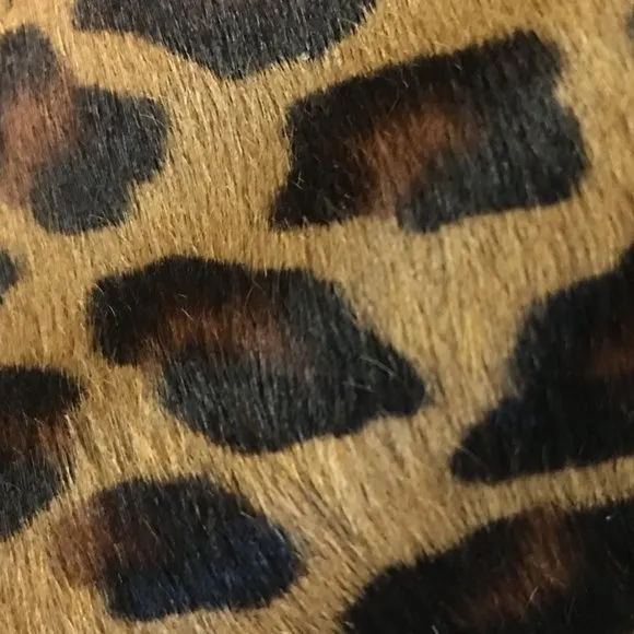 DONALD J PLINER Congo Hair Stiletto Chelsea Boots 🐆🐆