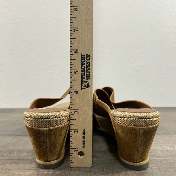 Donald J Pliner Leather Wedge Sandals