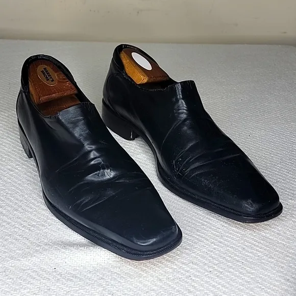 Donald J. Pliner Rex 120 Black Loafers Size 10