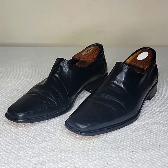Donald J. Pliner Rex 120 Black Loafers Size 10