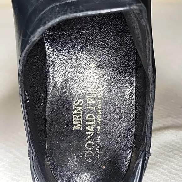 Donald J. Pliner Rex 120 Black Loafers Size 10