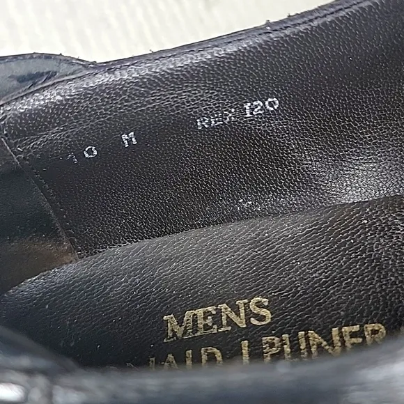 Donald J. Pliner Rex 120 Black Loafers Size 10
