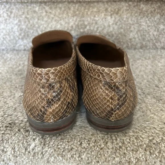 Donald Pliner “Marceline” slip on loafer. Crocco brown. Size 11. Like new