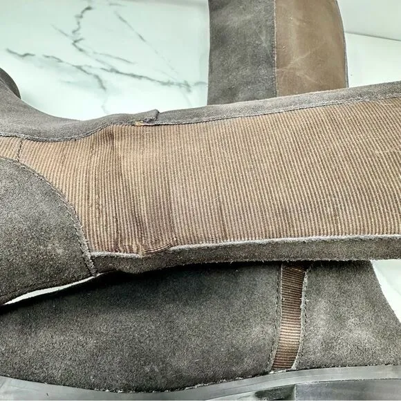 Donald Pliner Boxer Suede Tall Boots- Size 8