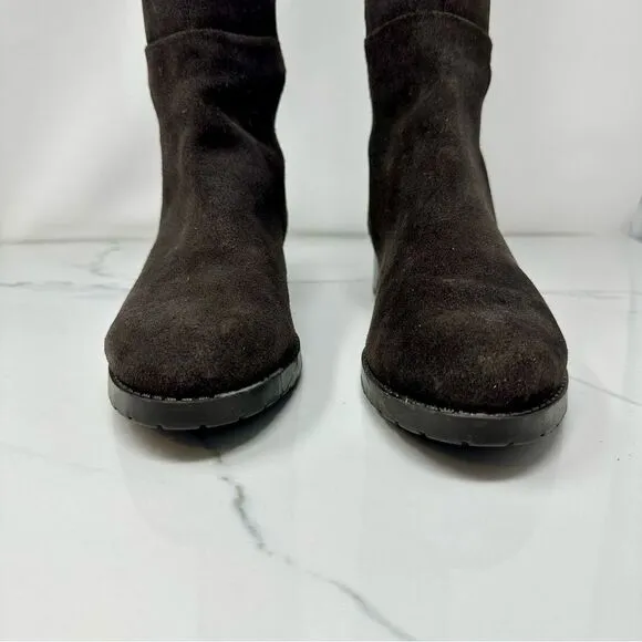 Donald Pliner Boxer Suede Tall Boots- Size 8
