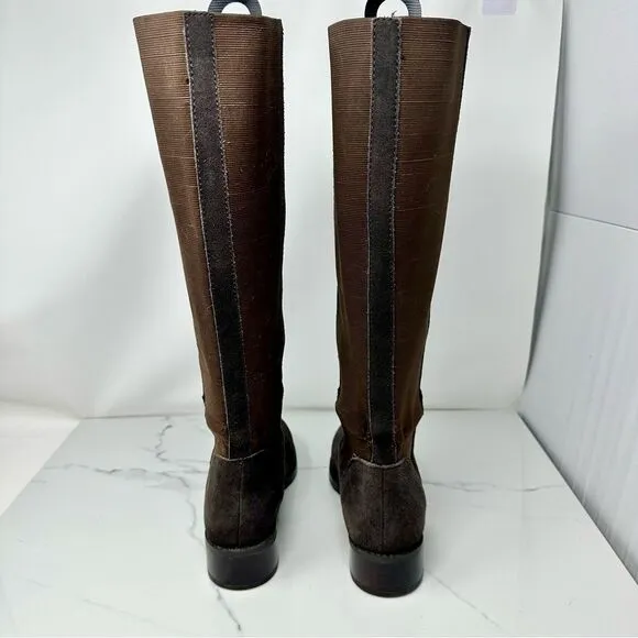 Donald Pliner Boxer Suede Tall Boots- Size 8