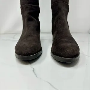 Donald Pliner Boxer Suede Tall Boots- Size 8