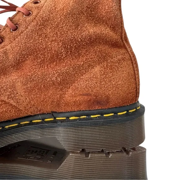 Dr Martens 101 Desert Oasis Suede Ankle Boots Brown Dessert