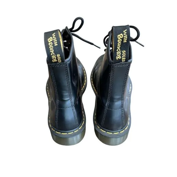 Dr. Martens 1460 Men's Black Leather Combat Boots Size 7