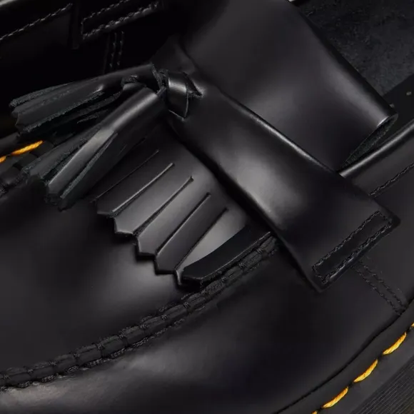 Dr. Martens Adrian Platform Leather Loafers with Tassels