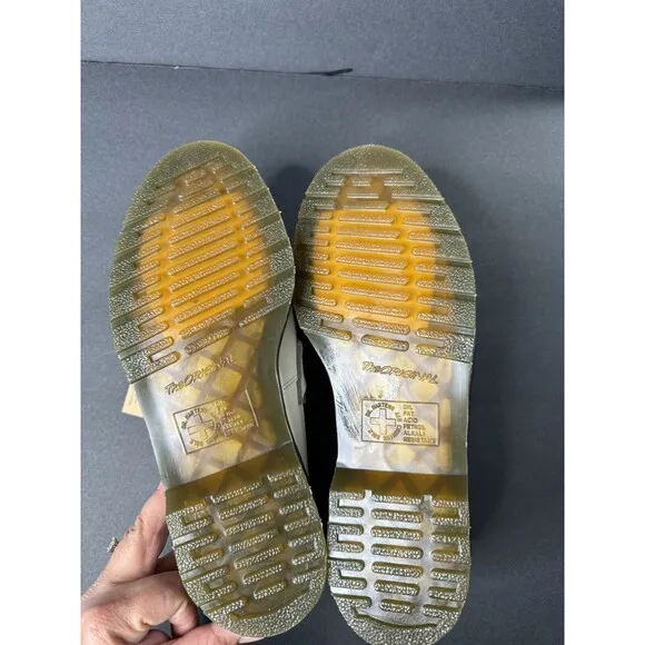 Dr. Martens ADRIAN YS White Smooth Leather Tassels Loafers Size Men’s 8 Women 9