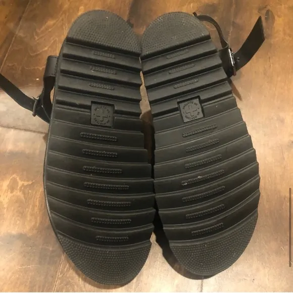 Dr. Martens Black Strappy Sandals