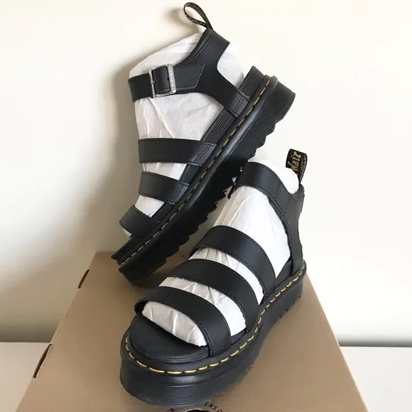 Dr. Marten’s Blair Leather Sandals In Box / Like New