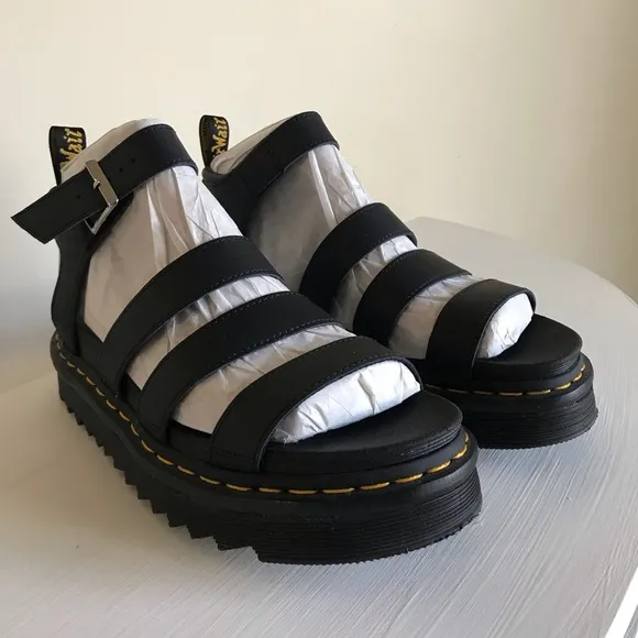 Dr. Marten’s Blair Leather Sandals In Box / Like New