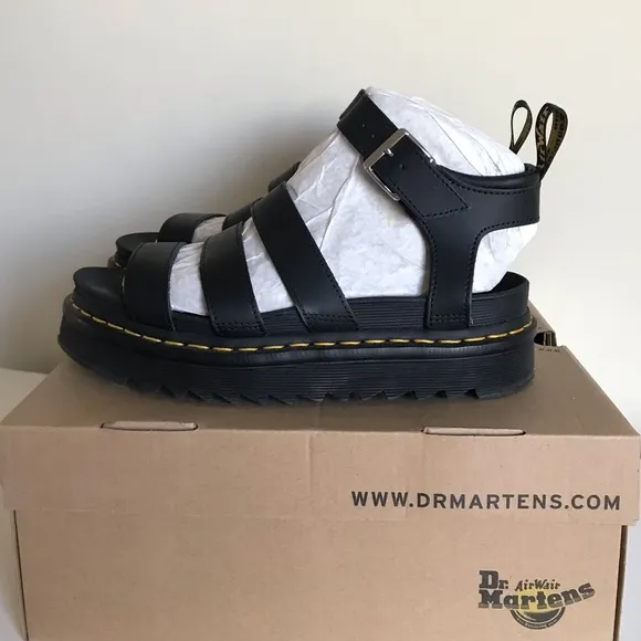 Dr. Marten’s Blair Leather Sandals In Box / Like New