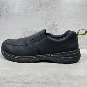 Dr Martens Brennan Leather Slip On Loafers - Men's Size 9 - Black