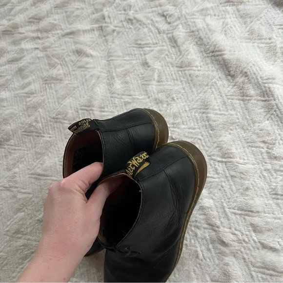 Dr Martens Cabrillo Black Leather Desert Ankle Boots