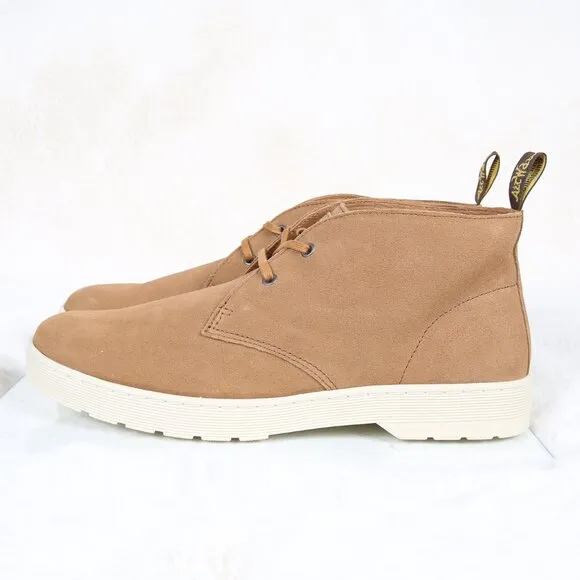DR. MARTENS Cabrillo Tan Suede Desert Boots NEW IN BOX