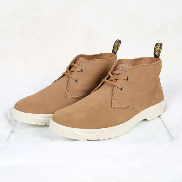 DR. MARTENS Cabrillo Tan Suede Desert Boots NEW IN BOX