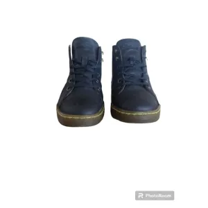 Dr Martens Coburg Chukka Black Leather Lace Up Ankle Boots Men's Size 8 (L9)