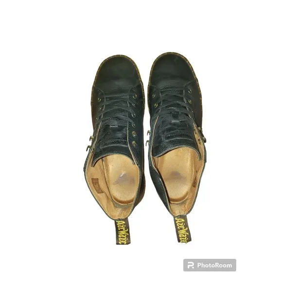 Dr Martens Coburg Chukka Black Leather Lace Up Ankle Boots Men's Size 8 (L9)