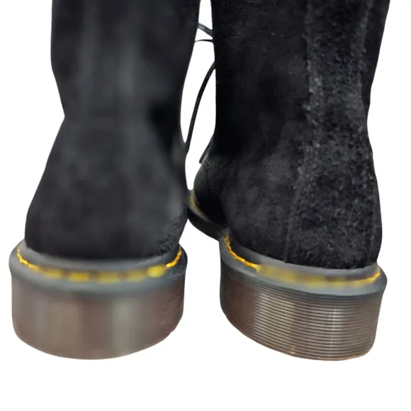 Dr Martens Desert Oasis Black Suede Boots US 14