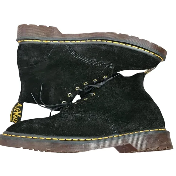 Dr Martens Desert Oasis Black Suede Boots US 14