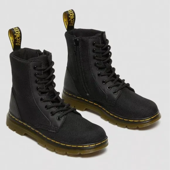 Dr. Martens JUNIOR COMBS EXTRA TOUGH POLY CASUAL BOOTS