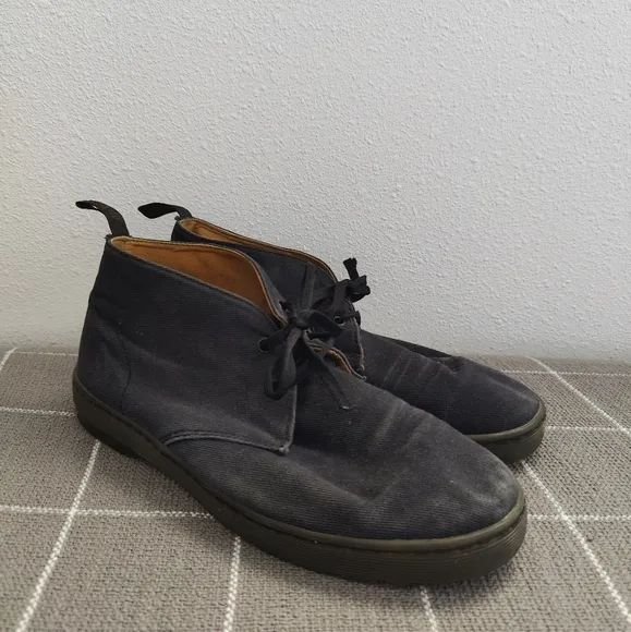 Dr. Martens Mayport Twill Canvas Chukka Desert Boots