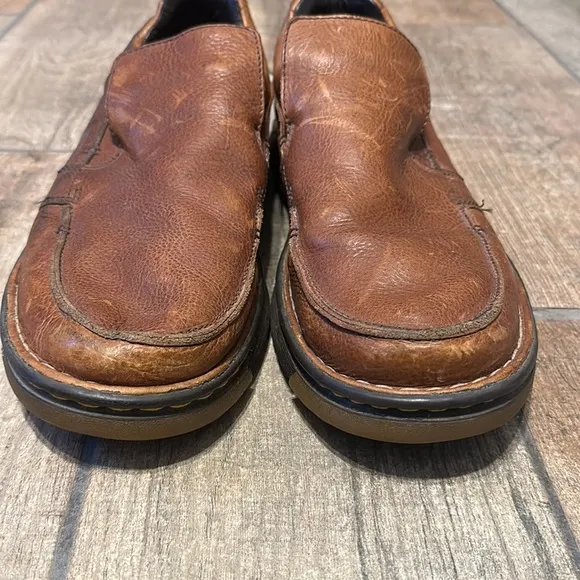 Dr. Martens Men’s Brown Leather 11620 Slip‎ On Loafers