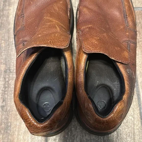 Dr. Martens Men’s Brown Leather 11620 Slip‎ On Loafers