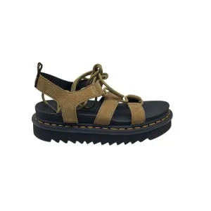 Dr. Martens Nartilla Womens Size 7 Tumbled Nubuck Gladiator Sandals  Savannah Ta