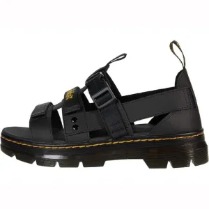 Dr Martens Pearson Air Wair Strappy Sandals  Black Buckle Mens US 12