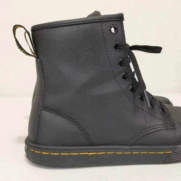 Dr Martens Sheridan Women's Casual Black Matte Boots Size 6