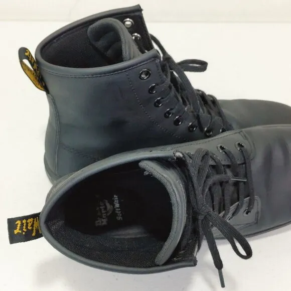 Dr Martens Sheridan Women's Casual Black Matte Boots Size 6