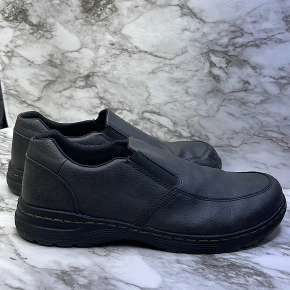 Dr Martens SoftWair Black slip on loafers men’s size