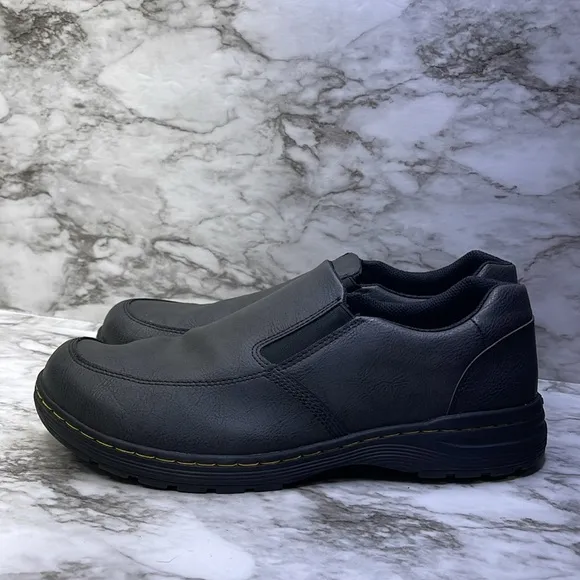 Dr Martens SoftWair Black slip on loafers men’s size