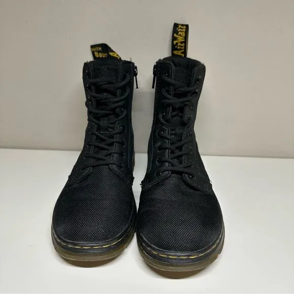 Dr. Martens | Youth Combs Extra Tough Poly Casual Boots | Black | Kids Size 2