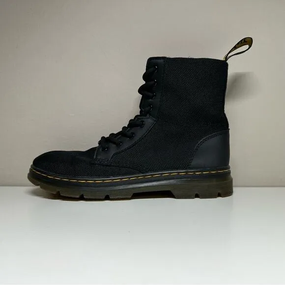 Dr. Martens | Youth Combs Extra Tough Poly Casual Boots | Black | Kids Size 2