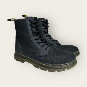 Dr. Martens | Youth Combs Extra Tough Poly Casual Boots | Black | Kids Size 2