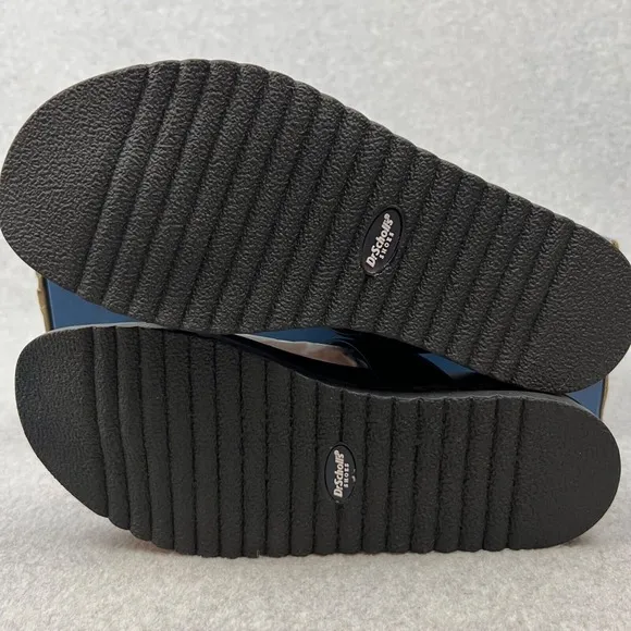 Dr. Scholls Slip on Sandals Womens 6.5 Comfort Black Summer