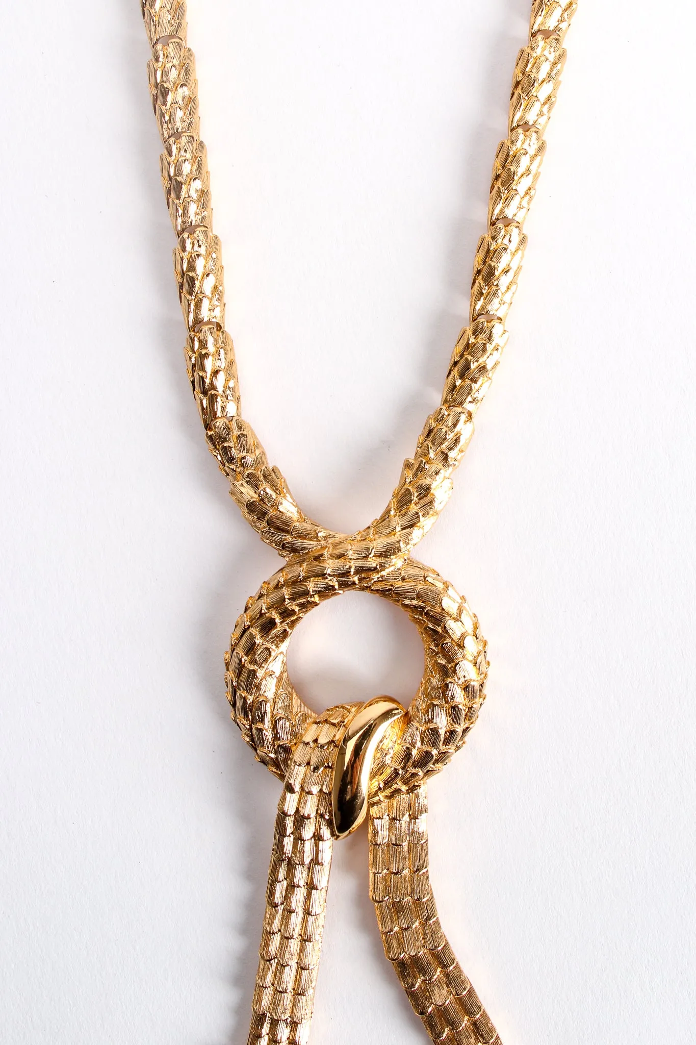 Dragon Scale Tassel Necklace