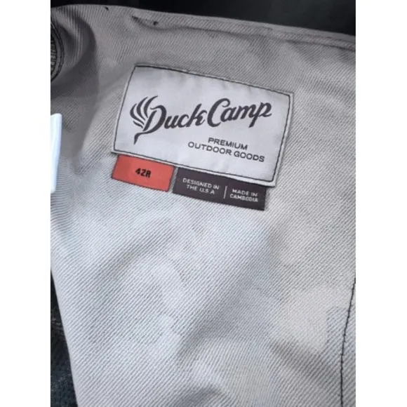 Duck Camp Vantage Pant 42R Hunting Camo Fishing Woods Outdoors