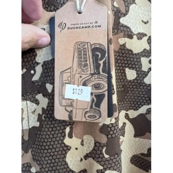 Duck Camp Vantage Pant 42R Hunting Camo Fishing Woods Outdoors