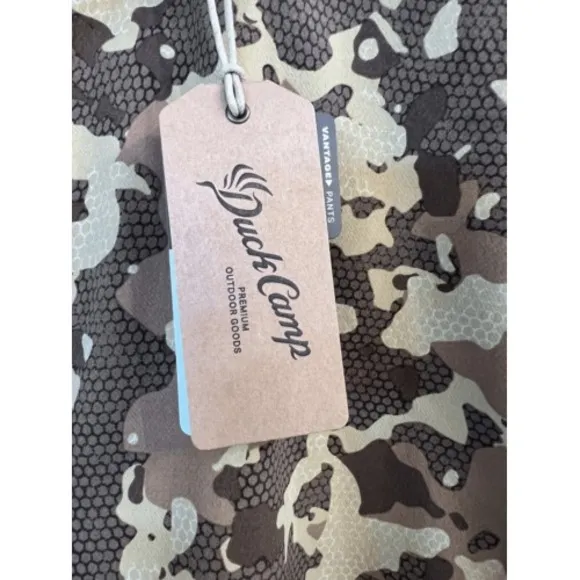 Duck Camp Vantage Pant 42R Hunting Camo Fishing Woods Outdoors