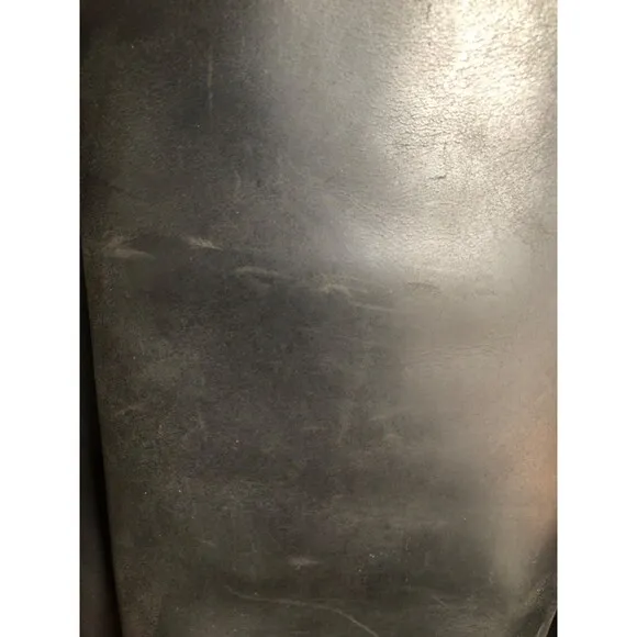 Duluth Trading Co Andina Tall Riding Boots Shoes Womens Size 8.5 Black Leather