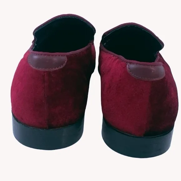 Dune London Velvet Slip-In Loafers