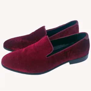 Dune London Velvet Slip-In Loafers