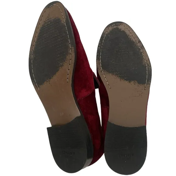 Dune London Velvet Slip-In Loafers