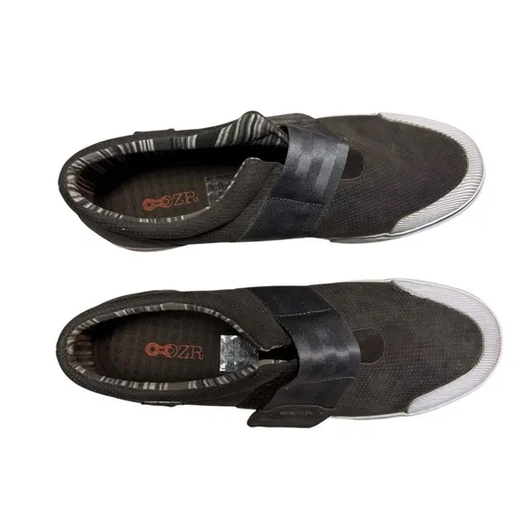 DZR mens Jetlag Urban Cycling Sneakers Black Adjustable Strap size 13.5-14 EU 47
